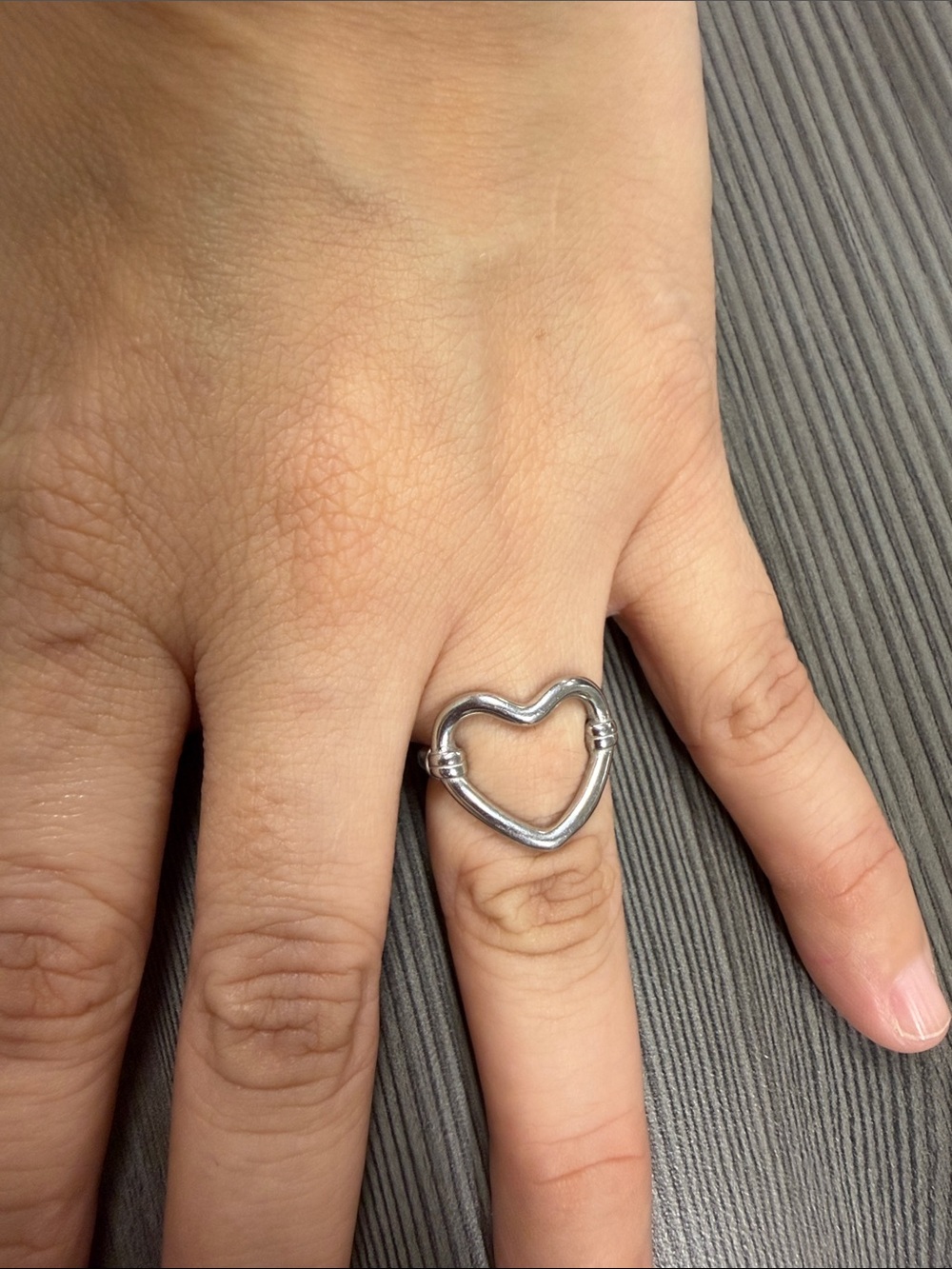 Silver ring - Picture 4 of 4